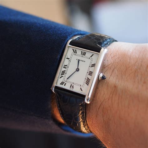 vintage cartier tank automatic|vintage cartier tank men's.